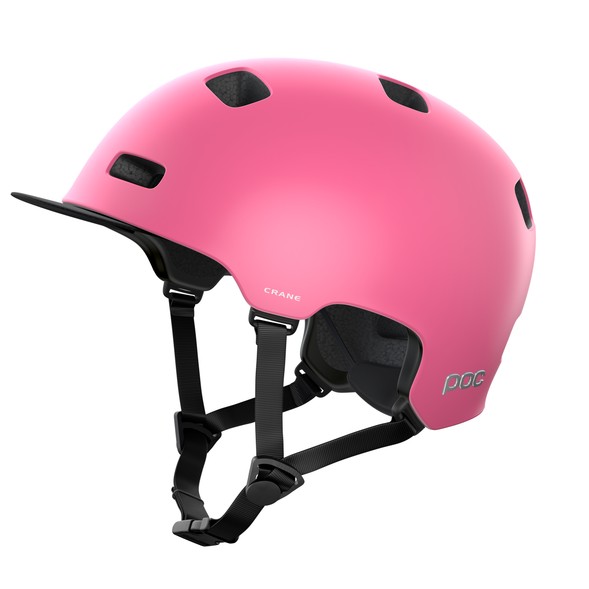 POC Crane MIPS Road Cycling Helmet (Actinium Pink Matt)