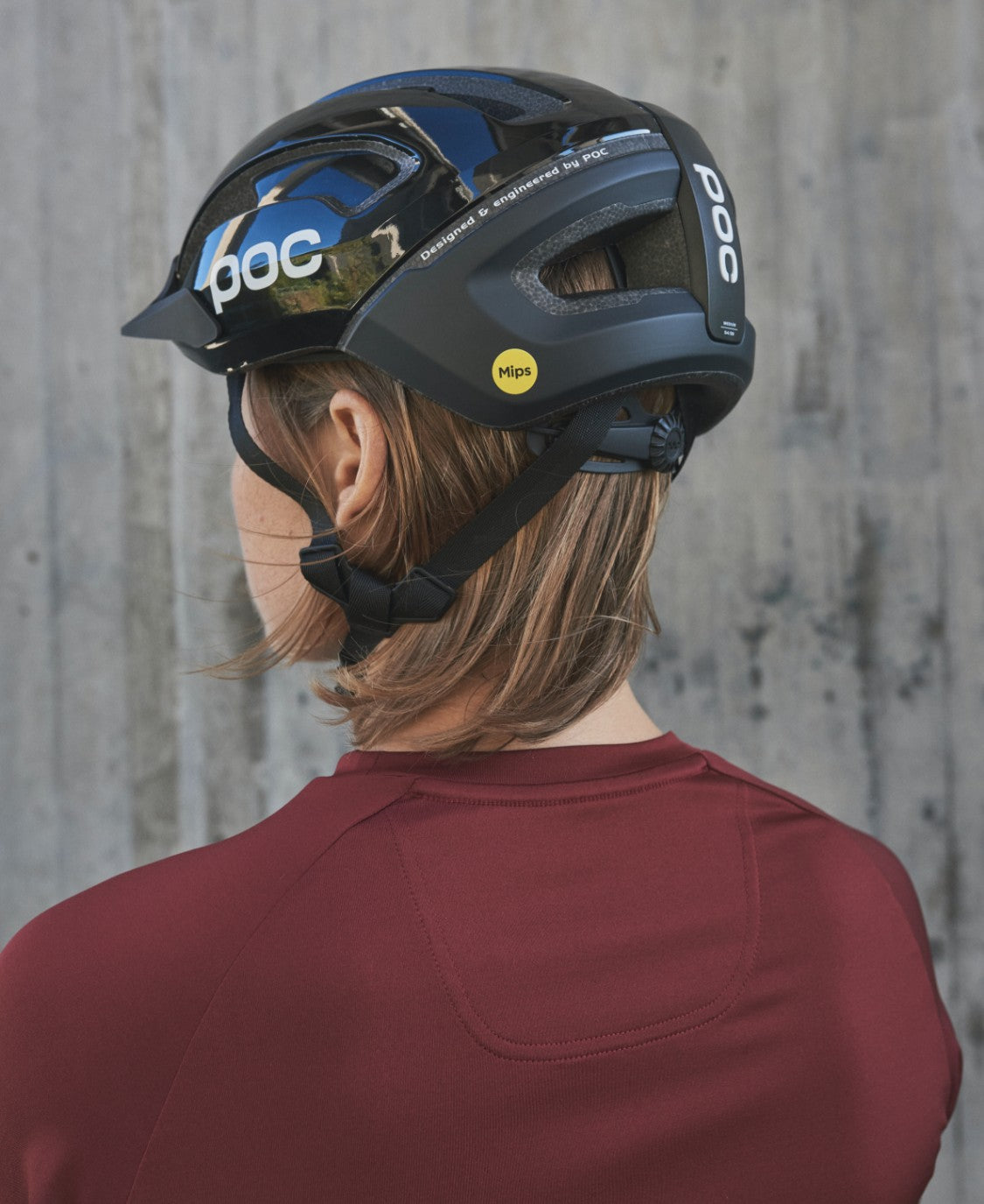 POC Omne Air Resistance Road Cycling Helmet (Uranium Black)