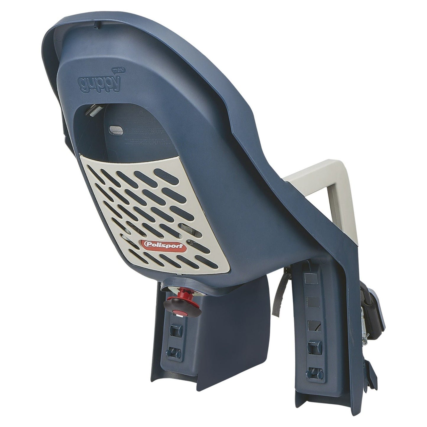 Polisport Guppy Maxi FF Rear Child Bicycle Seat (Jeans/Cream)