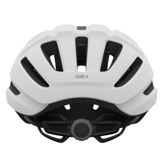 Giro Isode II Road Cycling Helmet (Matte White/Charcoal)