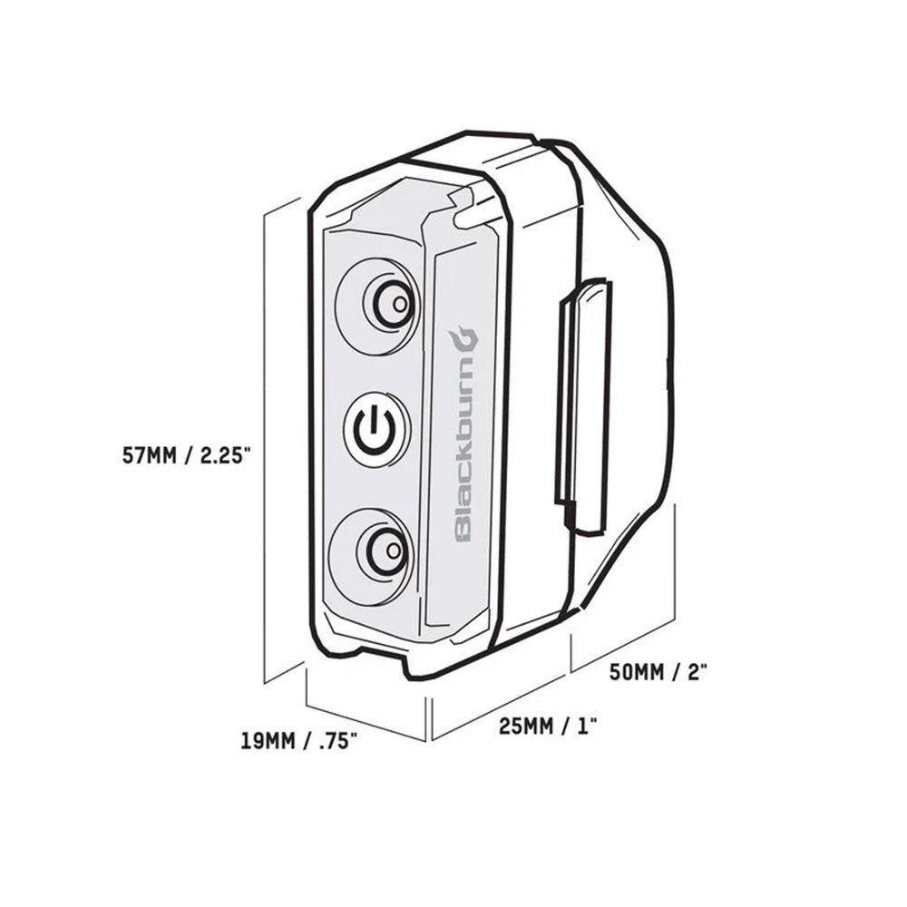 Blackburn Dayblazer 65 Rear Light - view 5