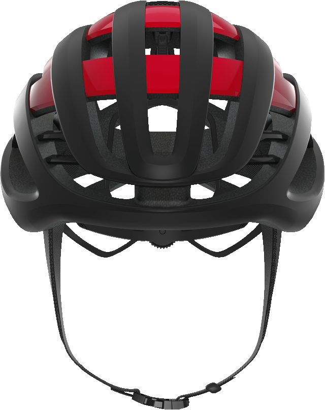 Abus Airbreaker Road Cycling Helmet (Black/Red)