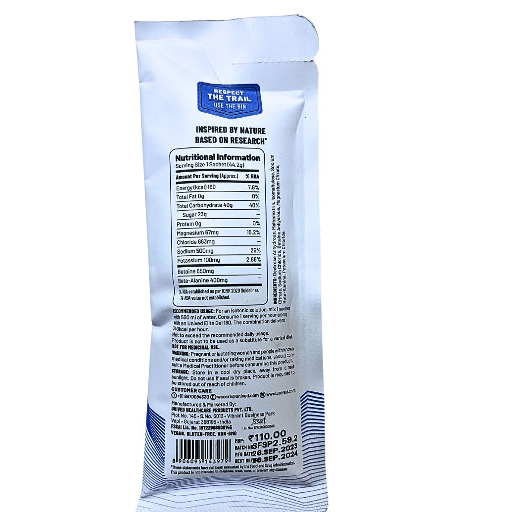 Unived Elite Drink Mix 160 (Bare Naked)