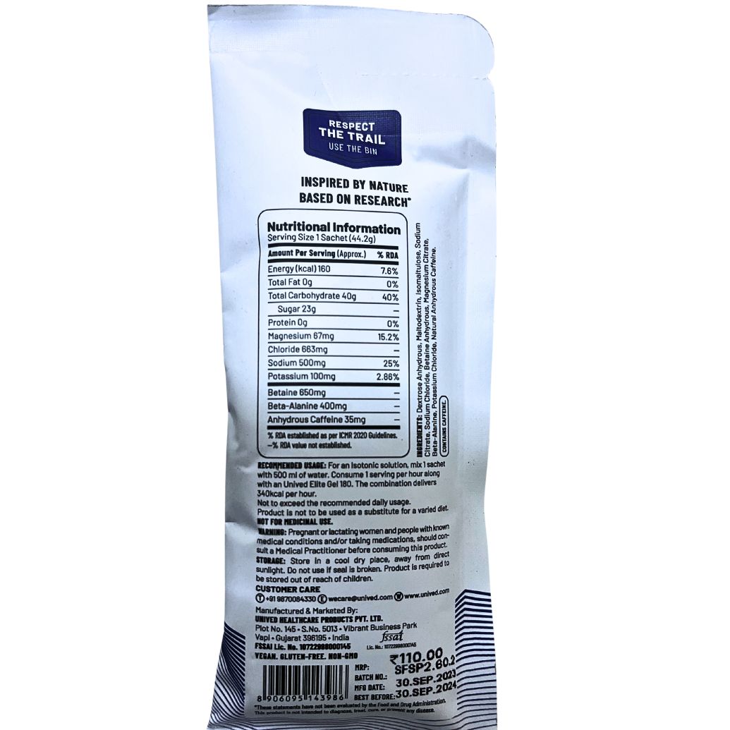 Unived Elite Drink Mix 160 (Buzzing Naked)