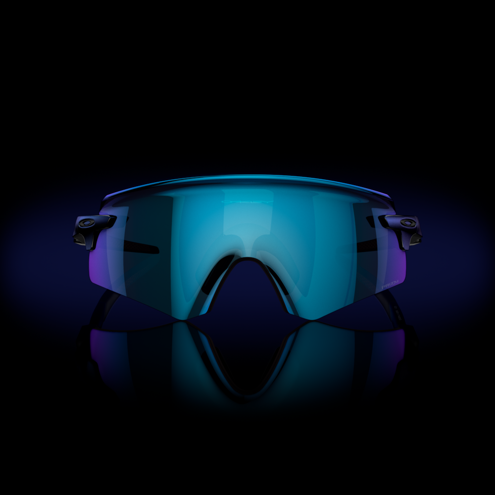 Oakley Encoder Solstice Sport Sunglasses (Prizm Sapphire/Matte Cyan)