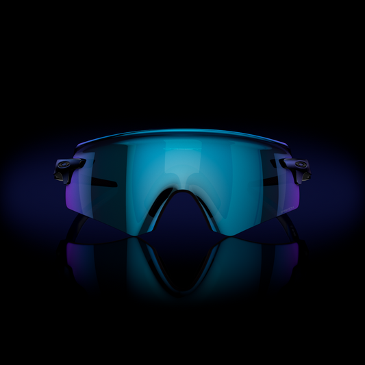 Oakley Encoder Solstice Sport Sunglasses (Prizm Sapphire/Matte Cyan)