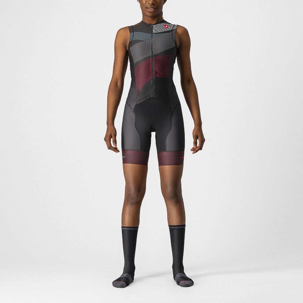 Castelli Free Sanremo W Suit Sleeveless - Multicolor/Black - XS