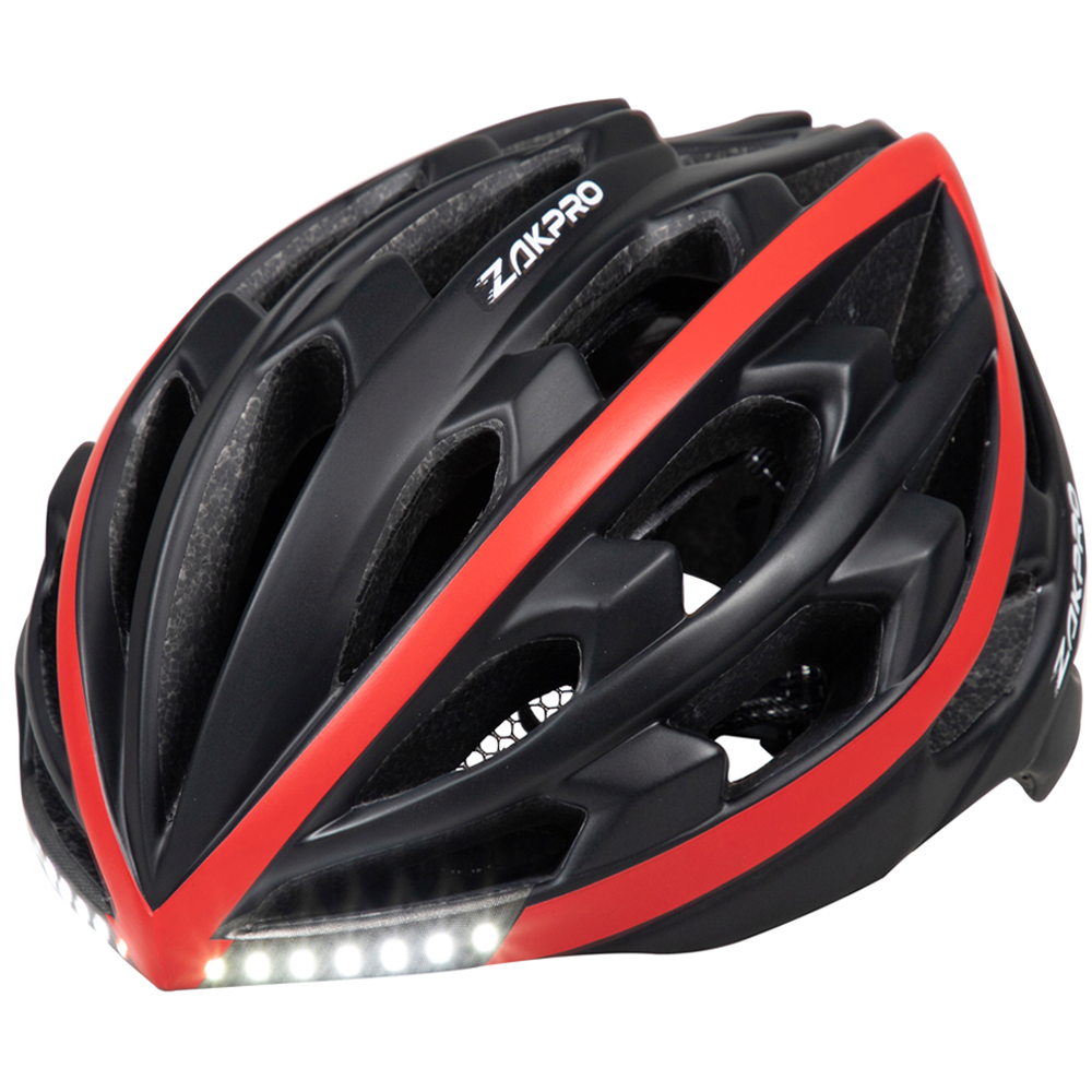 Zakpro Urban Road Cycling Helmet (Black)