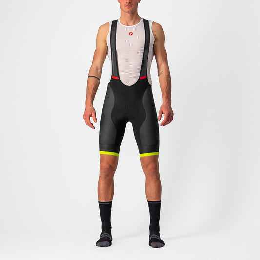 Castelli Competizione Kit Bibshort - Black/Electric Lime - S