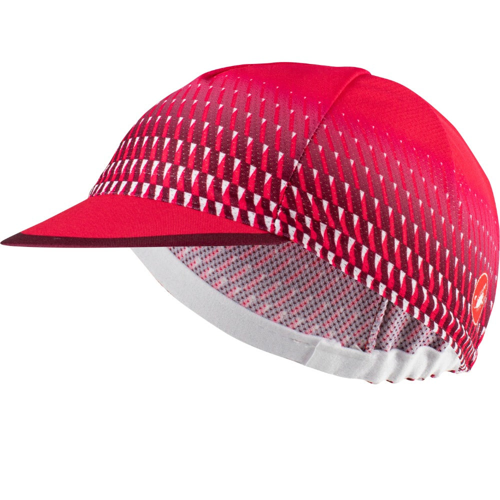 Castelli Climber's Cap - Raspberry/White-bordeaux - UNI
