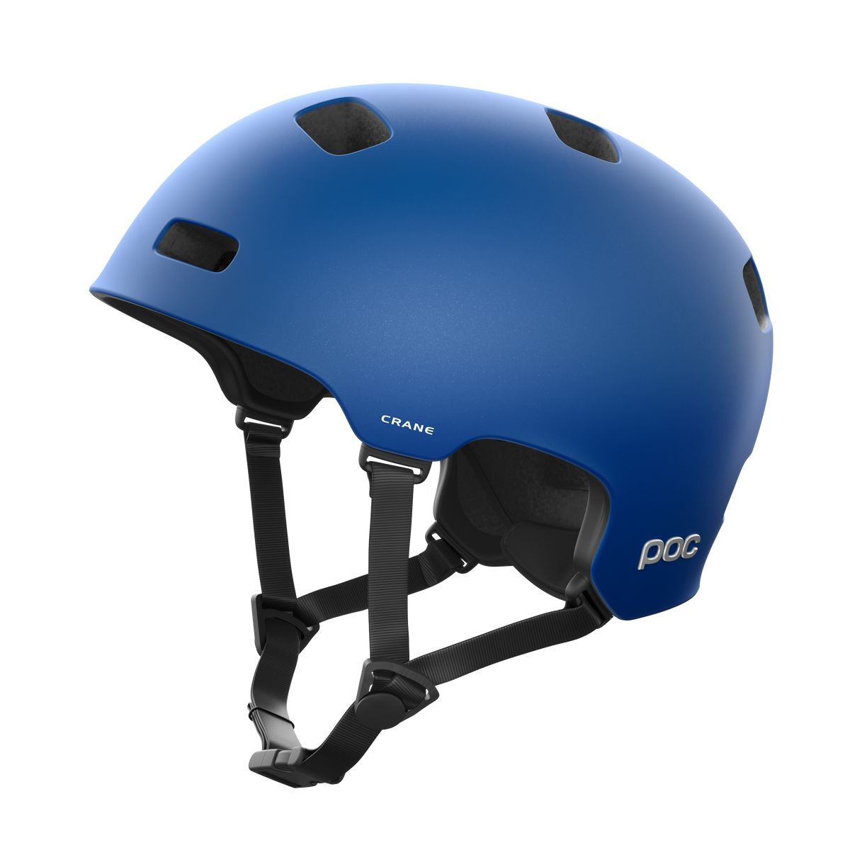 POC Crane MIPS Road Cycling Helmet (Opal Blue Translucent BSM)