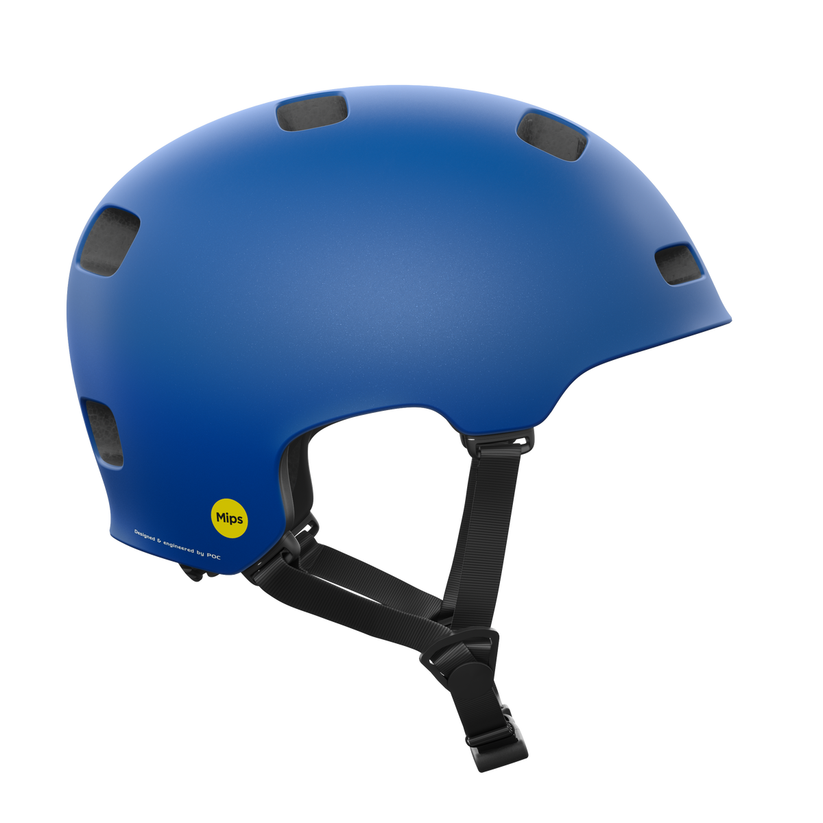 POC Crane MIPS Road Cycling Helmet (Opal Blue Translucent BSM)