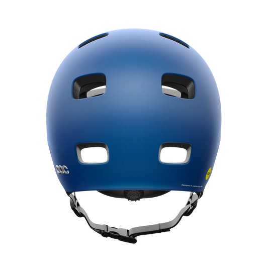 POC Crane MIPS Road Cycling Helmet (Opal Blue Translucent BSM)
