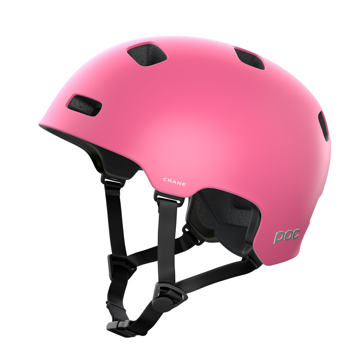 POC Crane MIPS Road Cycling Helmet (Actinium Pink Matt)