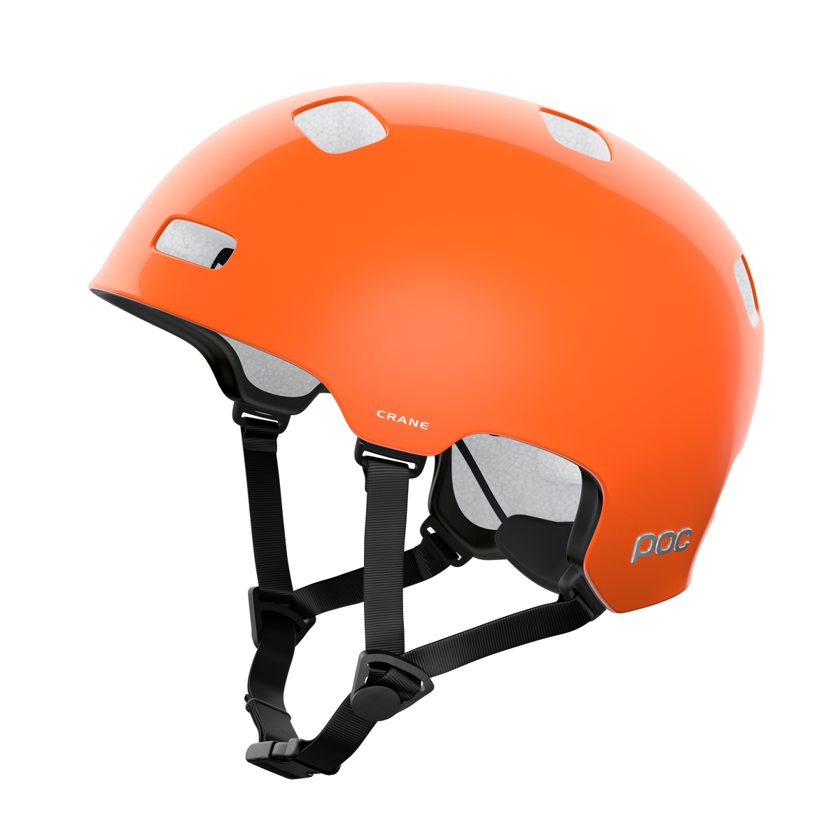 POC Crane MIPS Road Cycling Helmet (Fluorescent Orange)