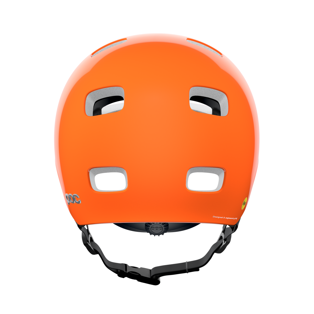 POC Crane MIPS Road Cycling Helmet (Fluorescent Orange)