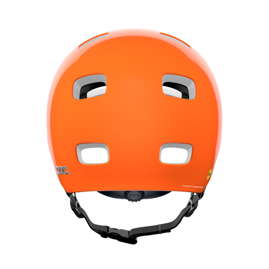 POC Crane MIPS Road Cycling Helmet (Fluorescent Orange)