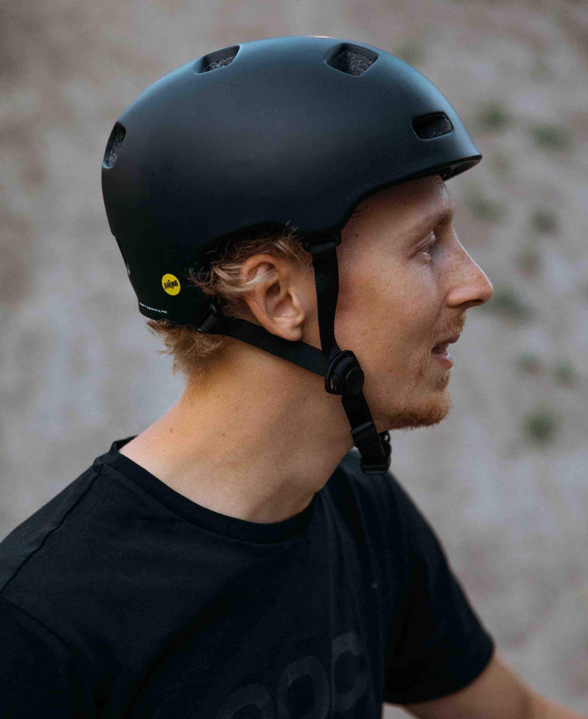 POC Crane MIPS Road Cycling Helmet (Matt Black)