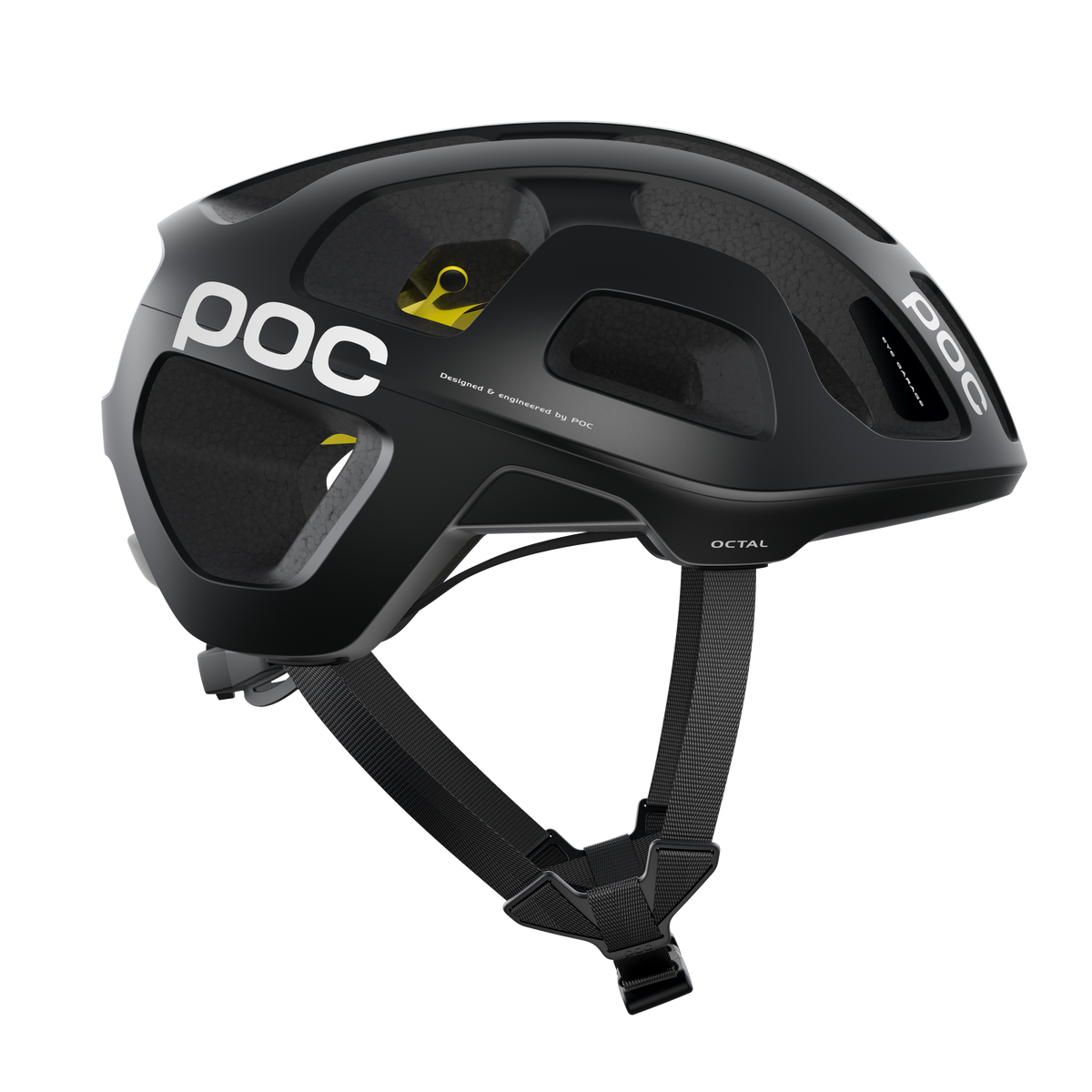 POC Octal MIPS Road Cycling Helmet (Uranium Black)