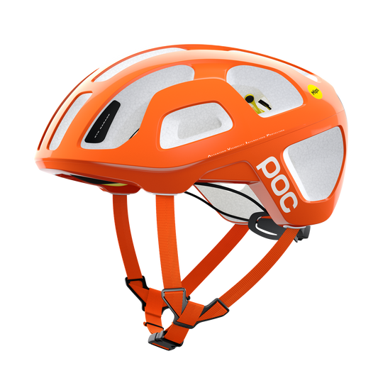 POC Octal MIPS Road Cycling Helmet (Fluorescent Orange)