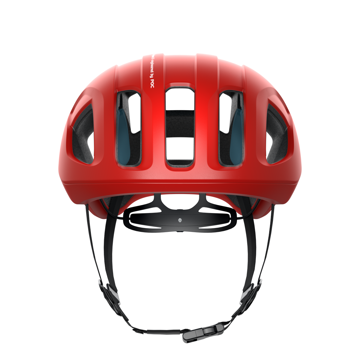 POC Ventral Spin Road Cycling Helmet (Prismane Red)