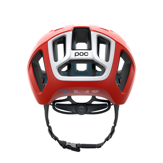 POC Ventral Spin Road Cycling Helmet (Prismane Red)