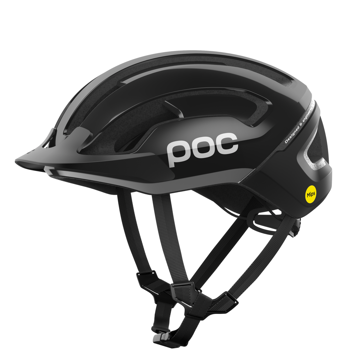 POC Omne Air Resistance Road Cycling Helmet (Uranium Black)