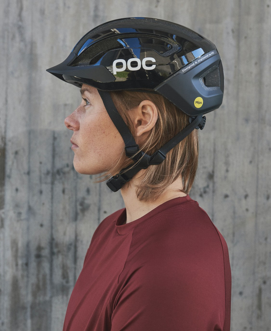 POC Omne Air Resistance Road Cycling Helmet (Uranium Black)