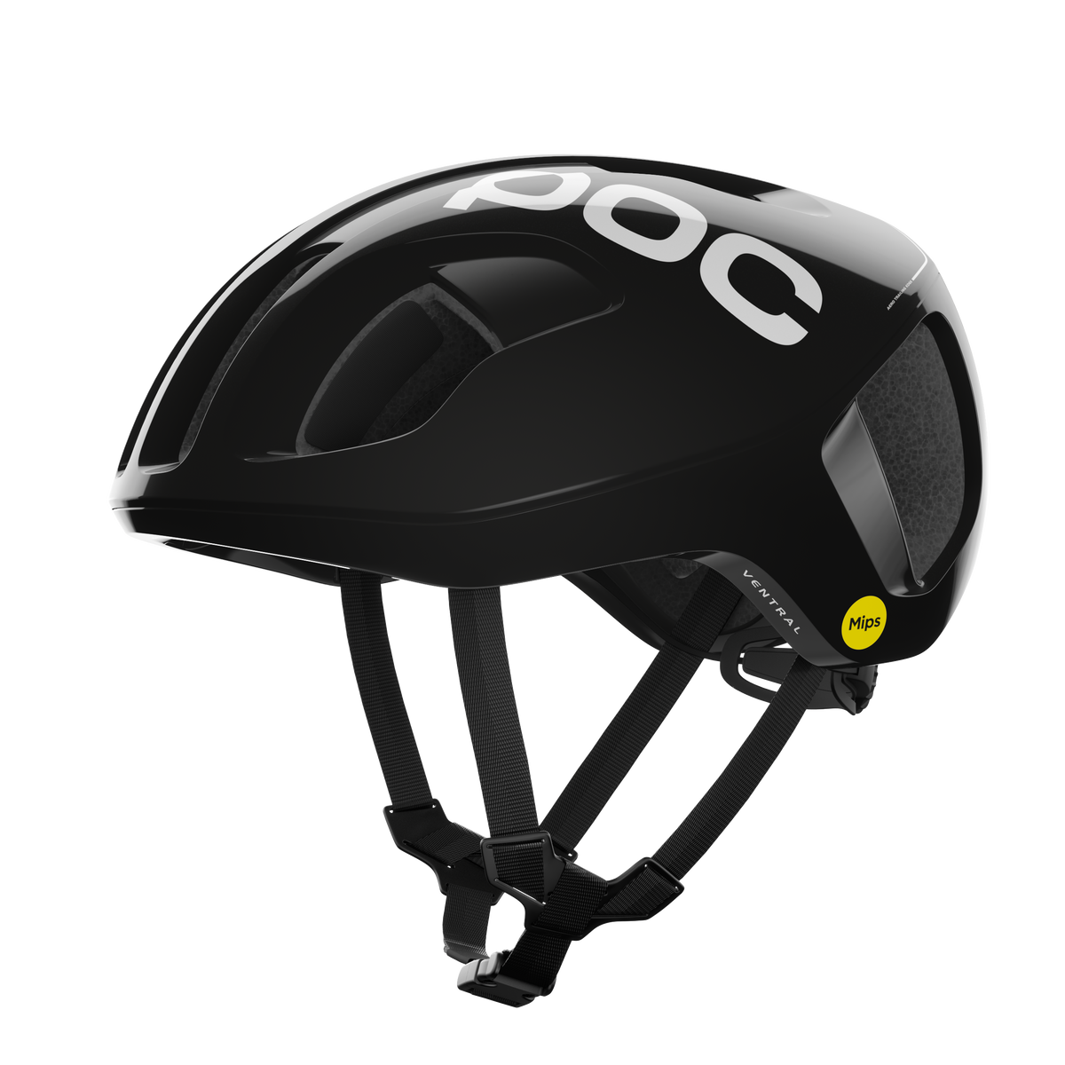 POC Ventral Road Cycling Helmet (Uranium Black)