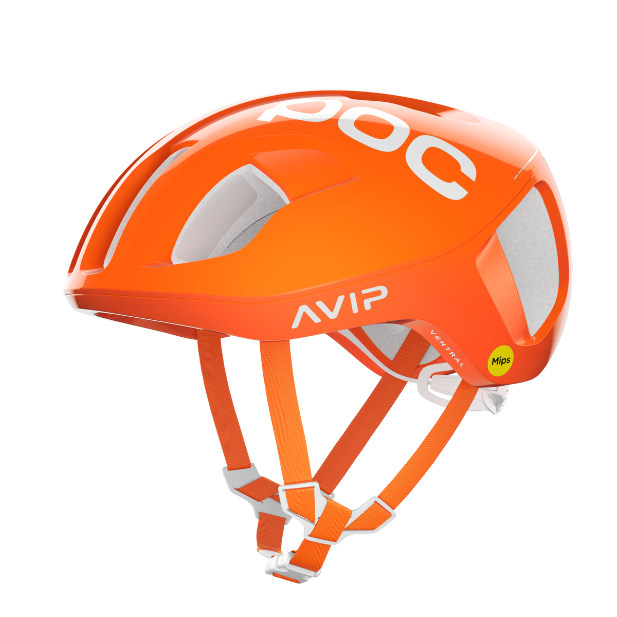 POC Ventral Road Cycling Helmet (Fluorescent Orange)