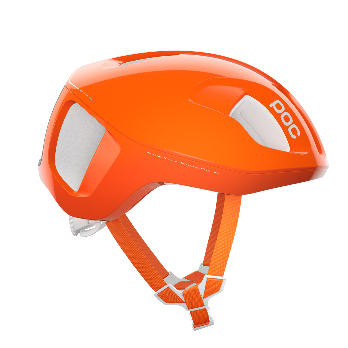 POC Ventral Road Cycling Helmet (Fluorescent Orange)