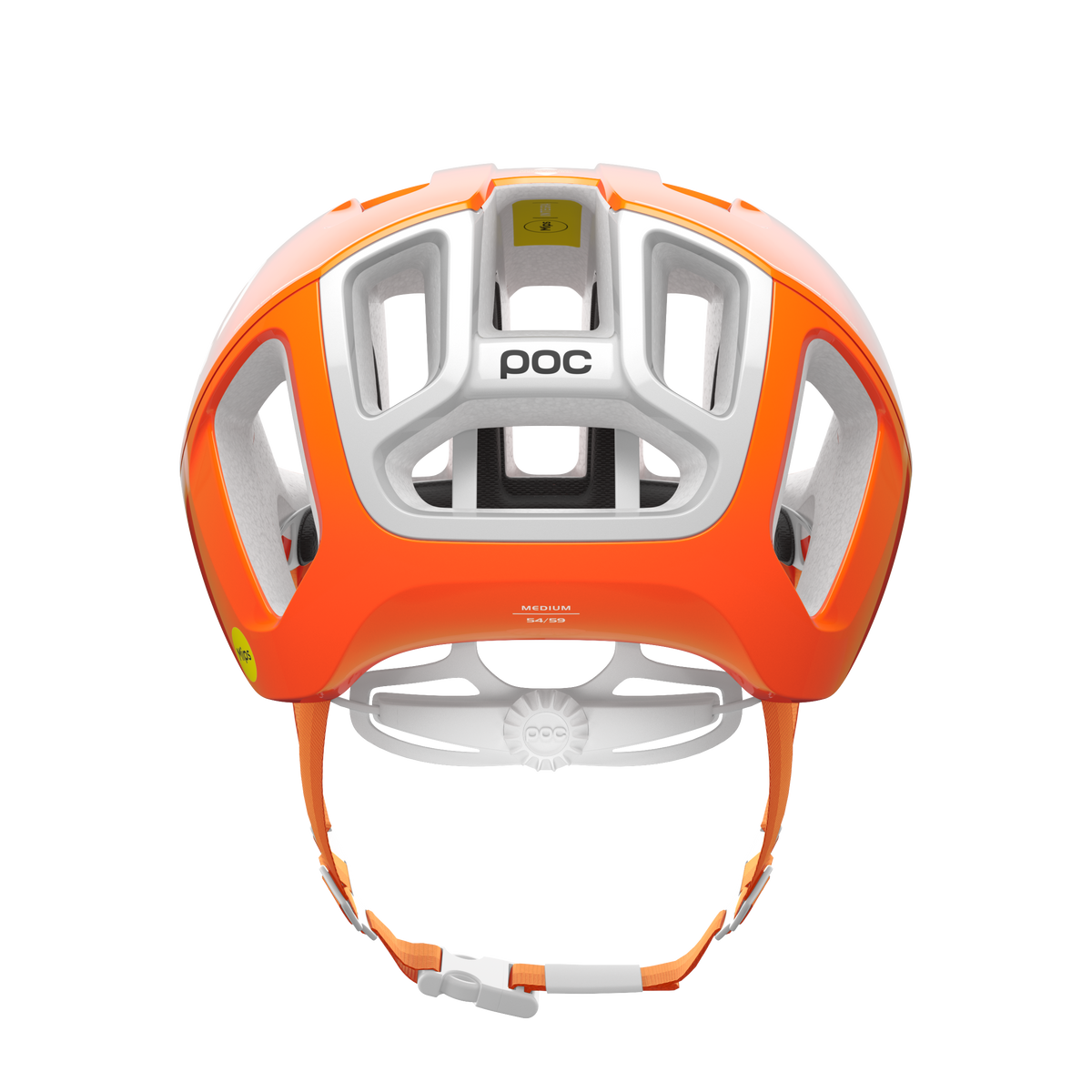 POC Ventral Road Cycling Helmet (Fluorescent Orange)