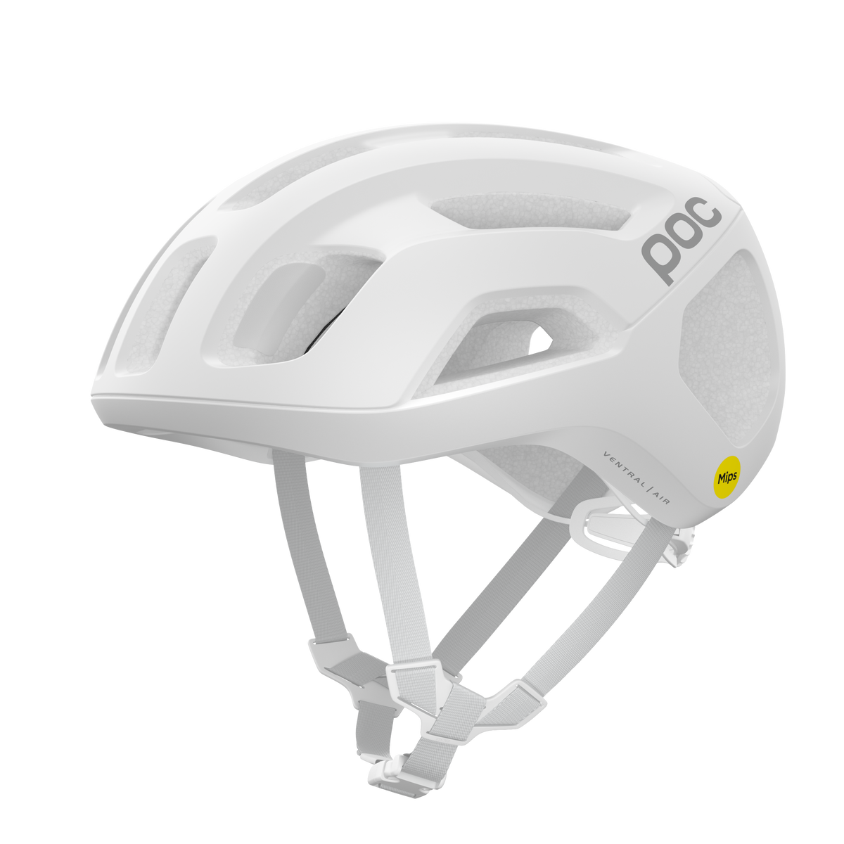 POC Ventral Air Road Cycling Helmet (Hydrogen White Matt)