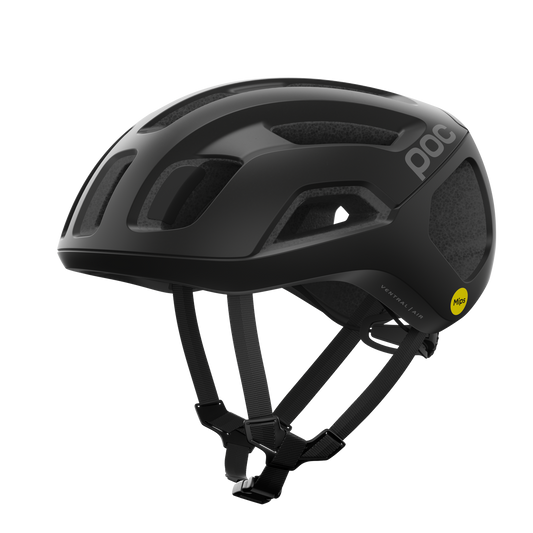 POC Ventral Air Road Cycling Helmet (Uranium Black Matt)