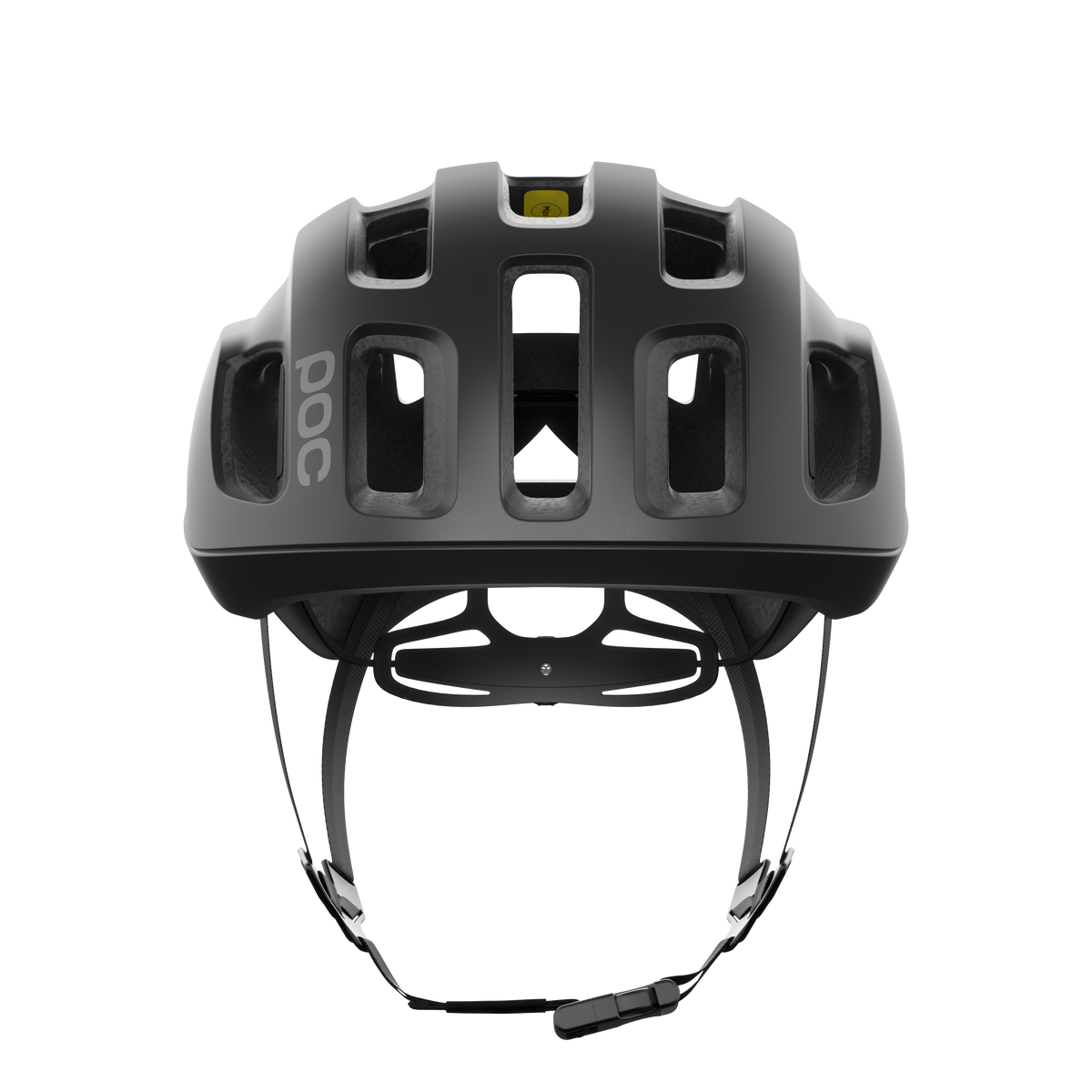 POC Ventral Air Road Cycling Helmet (Uranium Black Matt)