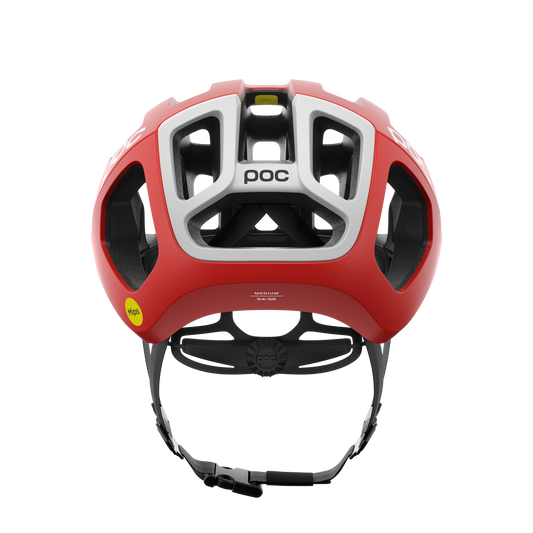 POC Ventral Air Road Cycling Helmet (Prismane Red Matt)