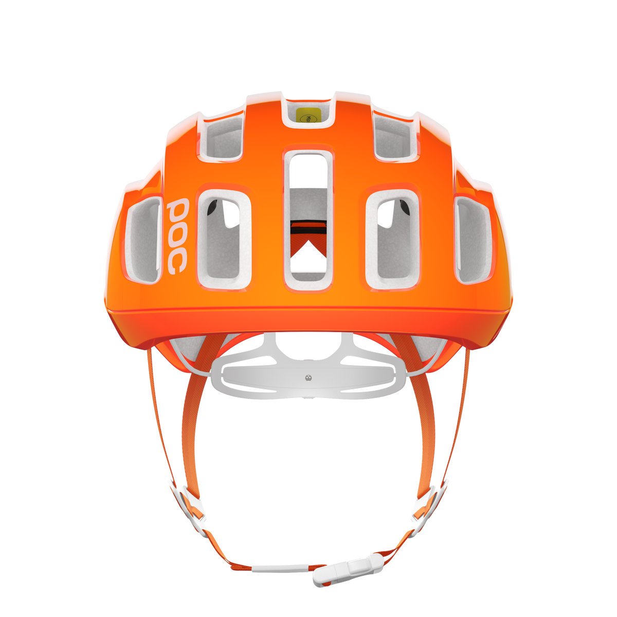 POC Ventral Air Road Cycling Helmet (Fluorescent Orange AVIP)