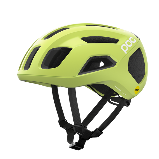 POC Ventral Air Road Cycling Helmet (Lemon Calcite Matt)