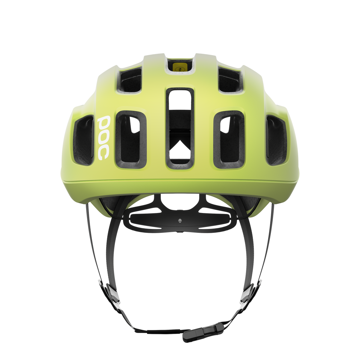 POC Ventral Air Road Cycling Helmet (Lemon Calcite Matt)
