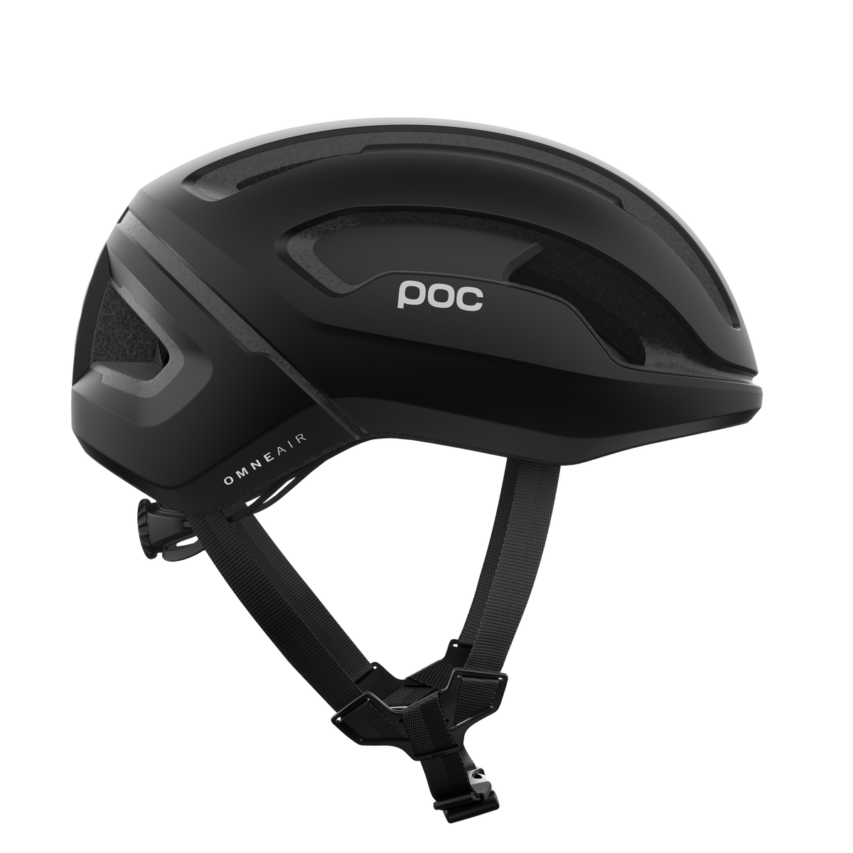 POC Omne Air Road Cycling Helmet (Uranium Black Matt)