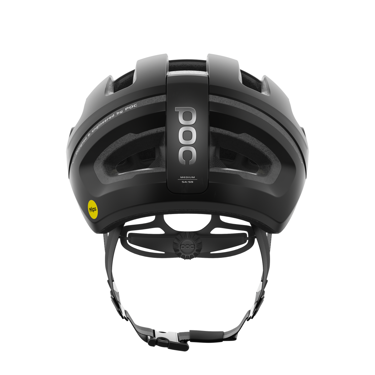 POC Omne Air Road Cycling Helmet (Uranium Black Matt)