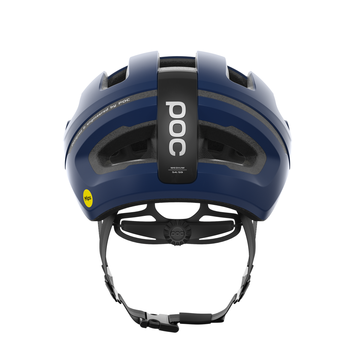 POC Omne Air Road Cycling Helmet (Lead Blue Matt)