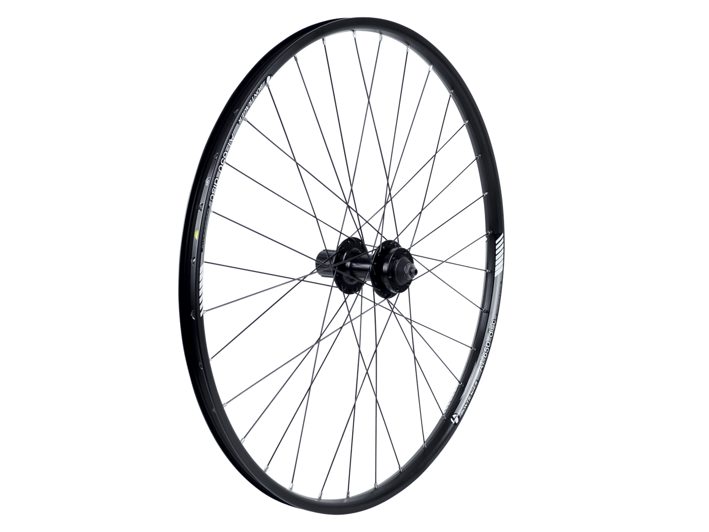 Bontrager AT650/DC22 Disc Brake Wheel - Shimano/Sram (Black)