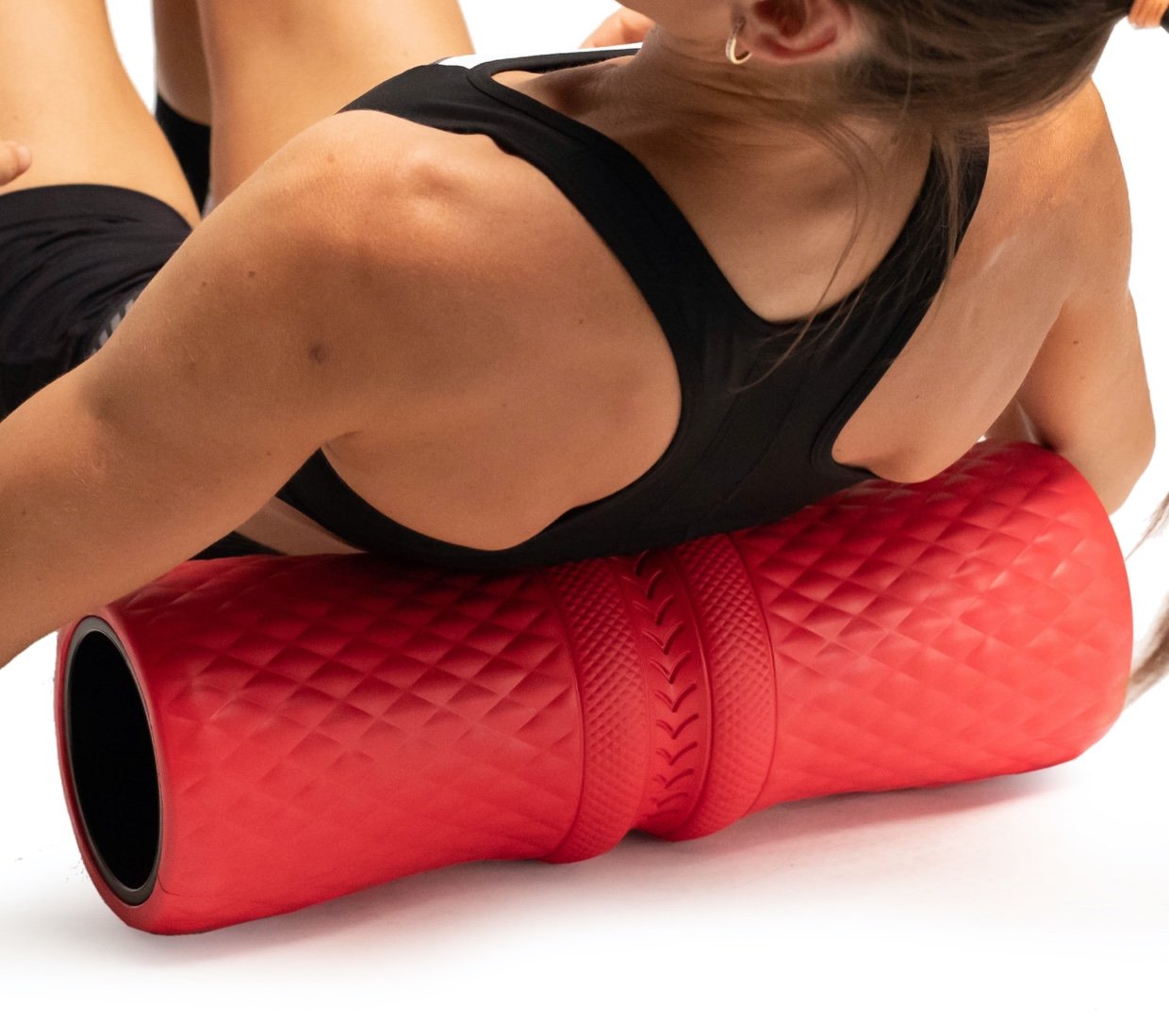 ROLL Recovery R4 Deep Tissue Body Roller (Lava Red)