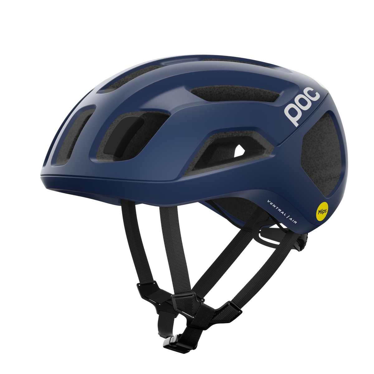 POC Ventral Air Road Cycling Helmet (Lead Blue Matt)