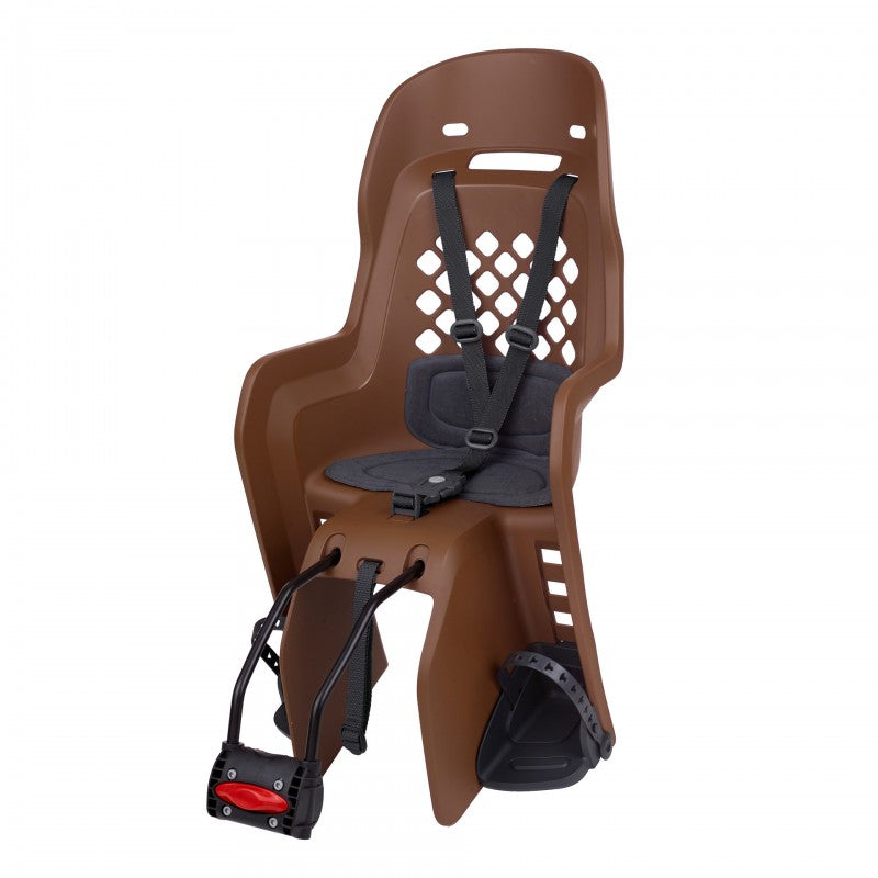 Polisport Joy FF Rear Child Bicycle Seat (Brown/Dark Grey)
