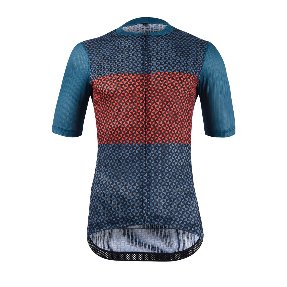 Gambitt Scalata Jersey - Red Mosaic - M