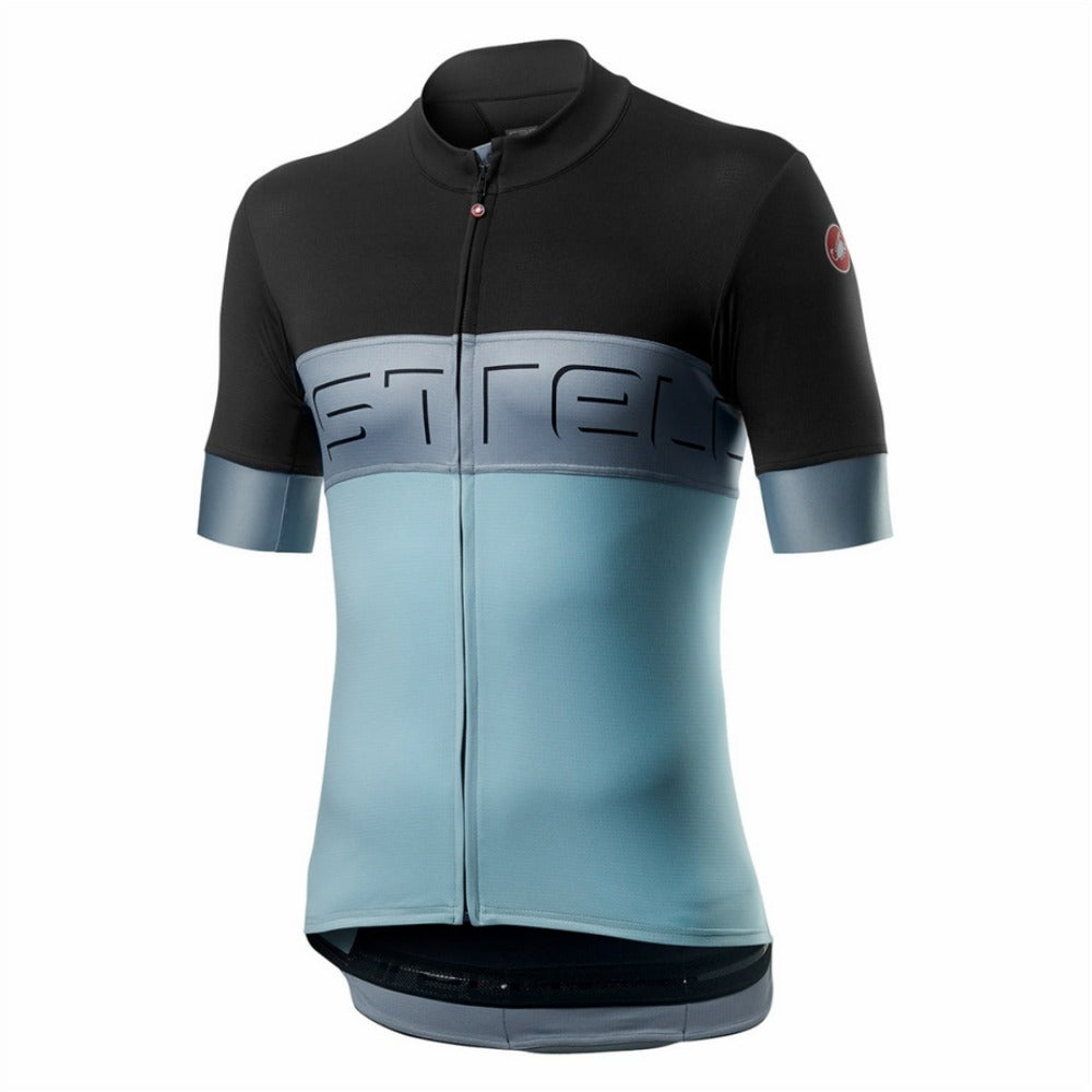 Castelli Prologo Vi Jersey - Dark Gray/ Vortex/Winter Sky - S