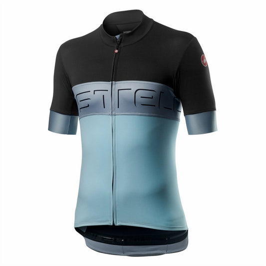 Castelli Prologo Vi Jersey - Dark Gray/ Vortex/Winter Sky - S