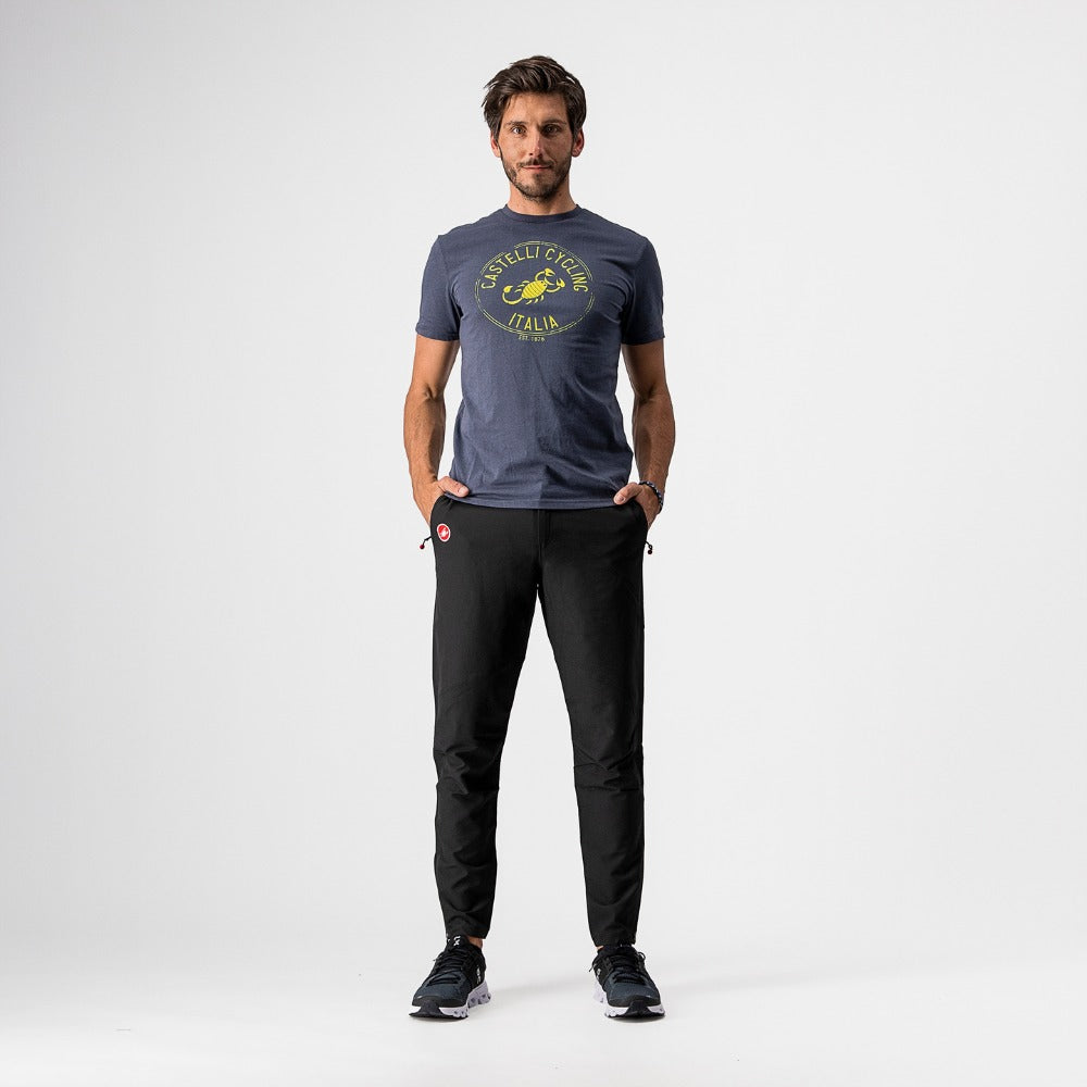 Castelli Armando T-shirt - Dark Steel Blue - S